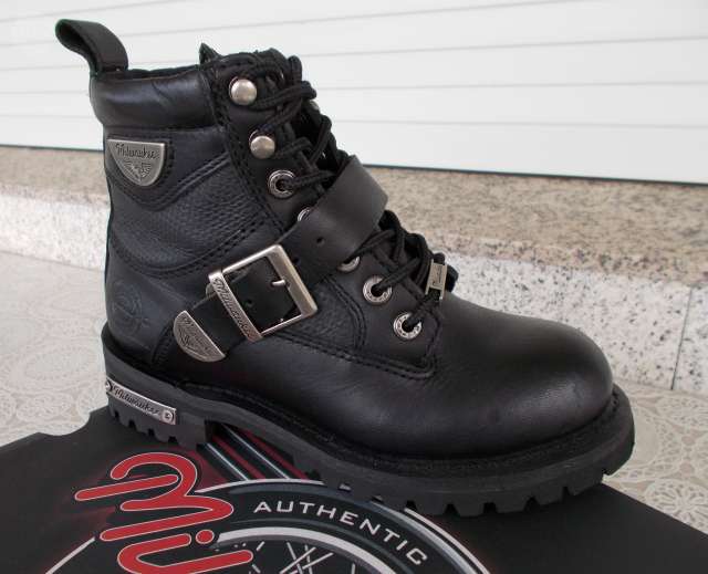 botas moteras mujer